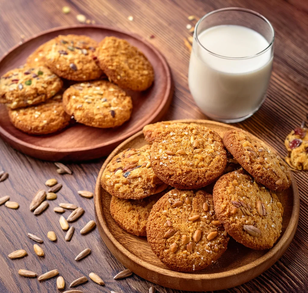 Millet cookies